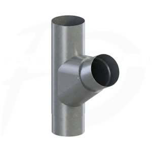 Trójnik rury spustowej stalowy ⌀ 90 firmy KROP kolor antracyt metaliczny